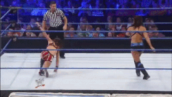 Layla El on AJ Lee